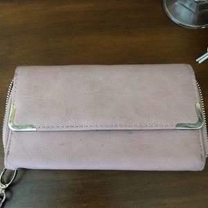 Simple cute plush wallet